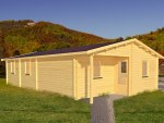 Six Room Apex Log Cabin 579 - Double Glazed Six Room Apex Log Cabin 579 - Double Glazed